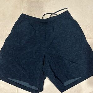 Lululemon men’s shorts linerless size medium blue
